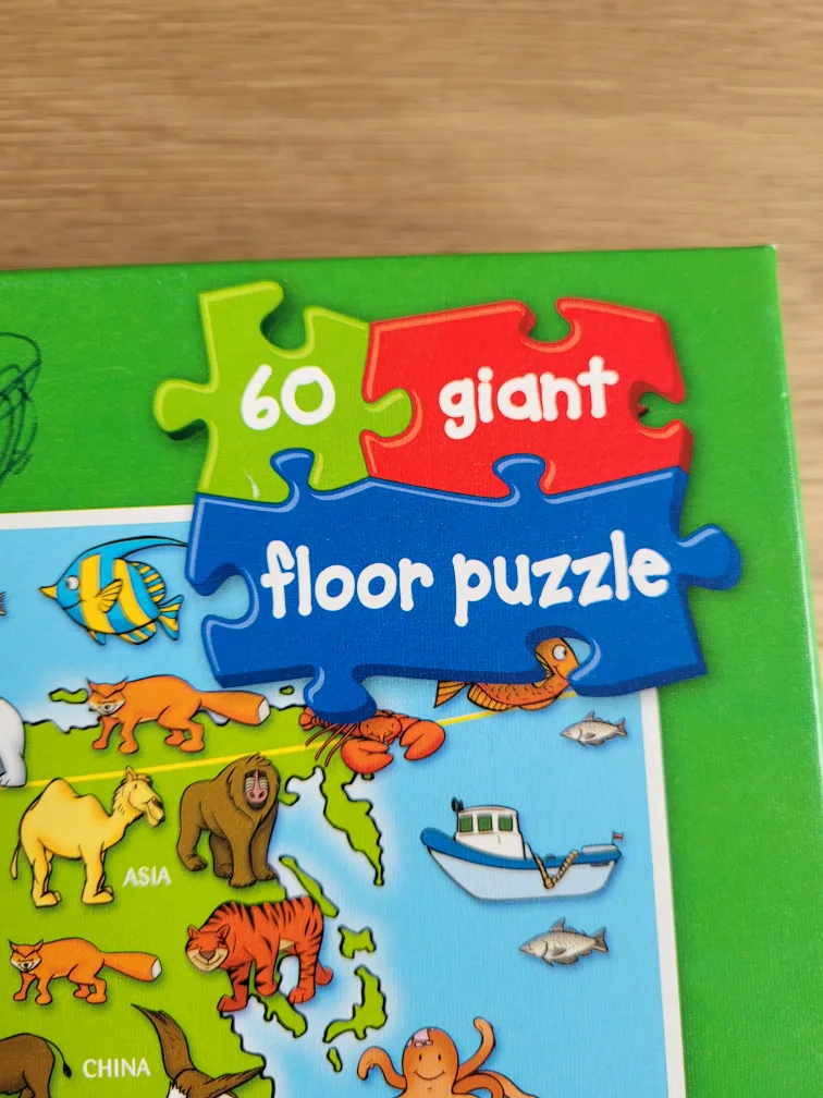 Ravensburger Animals of the World 60-Piece Giant Floor Puzzle image indicator(2)