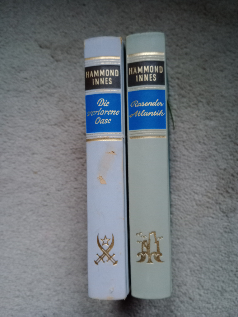 Two Vintage Hammond Innes Novels - German Editions
