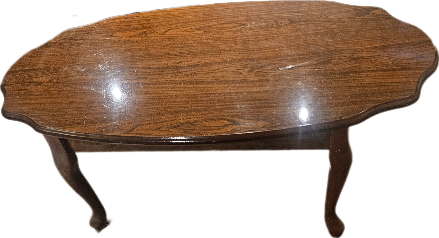 Vintage Oval Coffee Table - photo 2