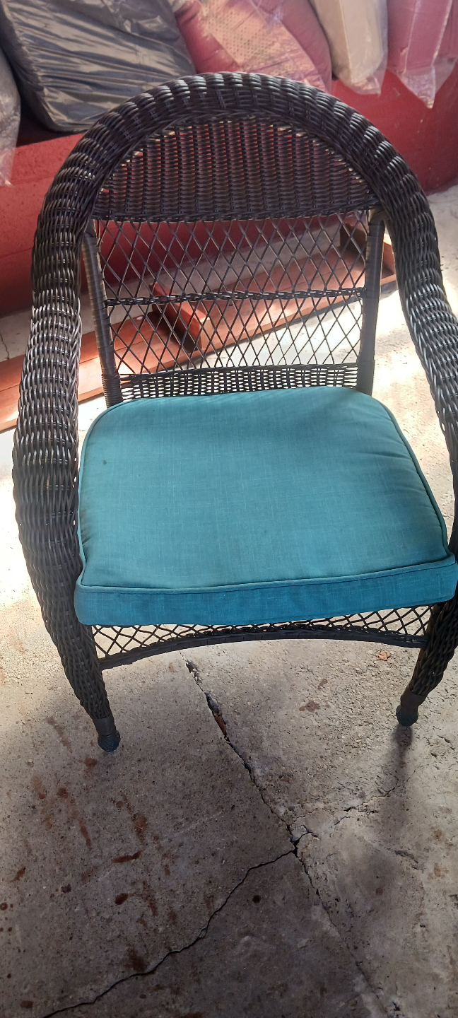 Wicker Patio Set - Loveseat and Chair - photo 2
