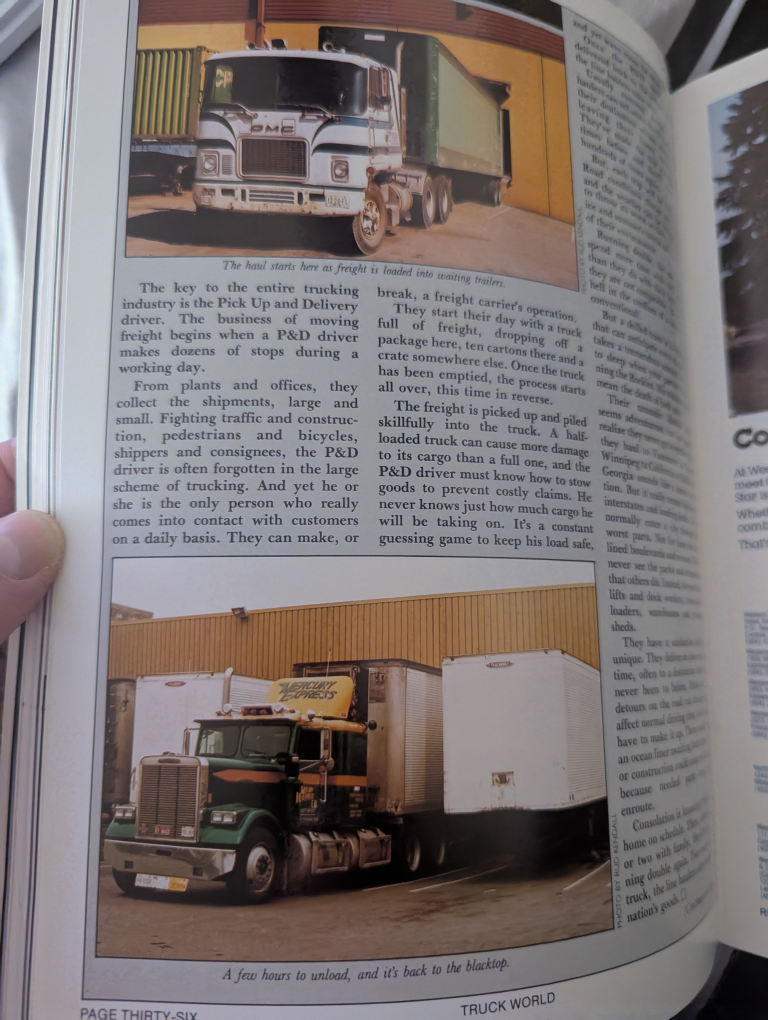 RARE 1985 TRUCK WORLD first annual Canadian edition magazine - photo 5