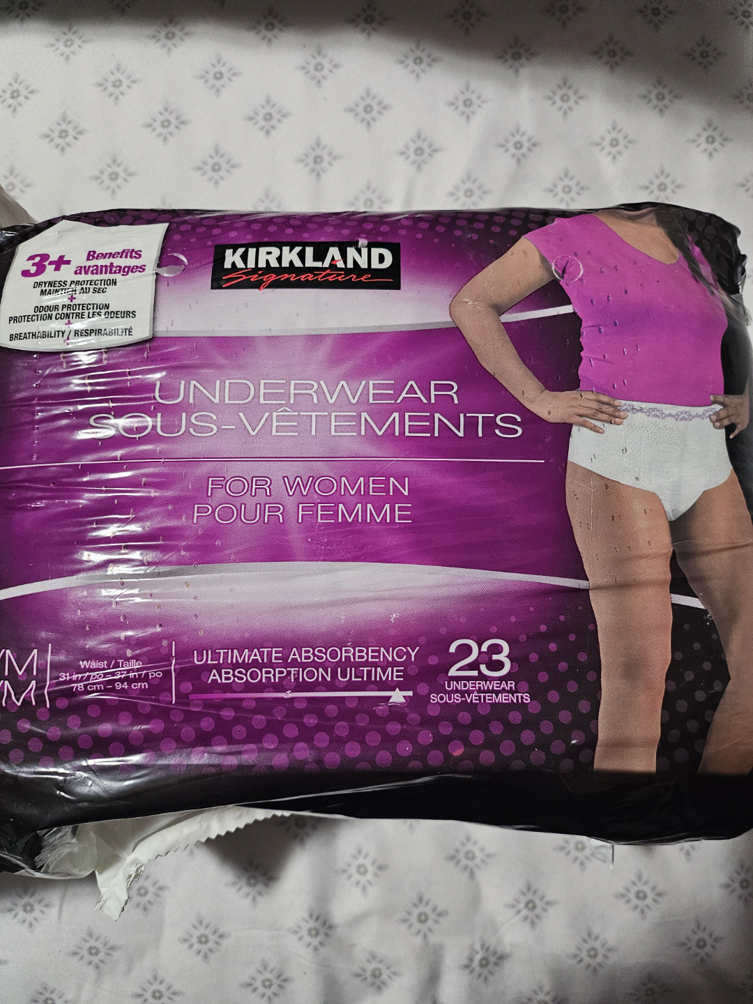 Kirkland Signature Size M