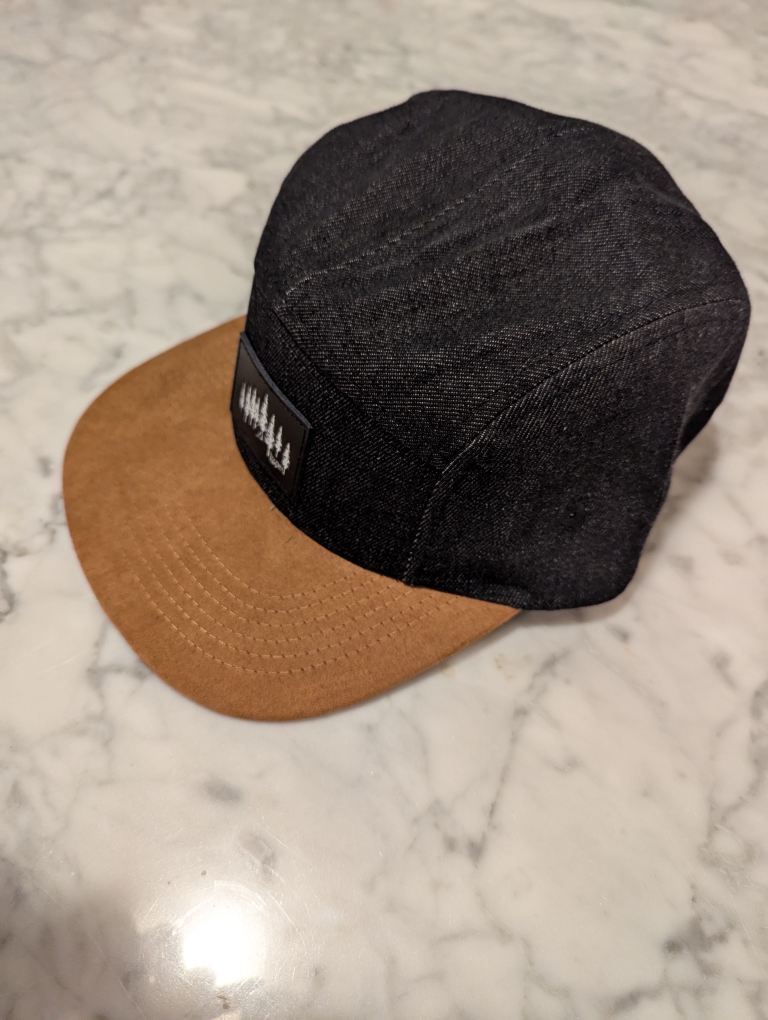 3 Five Panel Hats -  Black, Grey, and Olive Green - photo 4