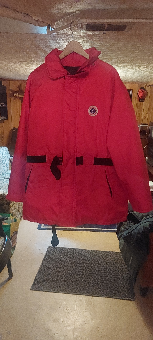 Mustang Survival Red Puffer Jacket