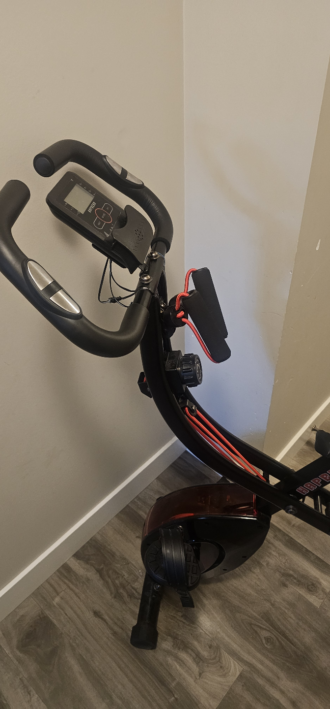 Hop-Sport HS-008R Folding Exercise Bike - photo 2
