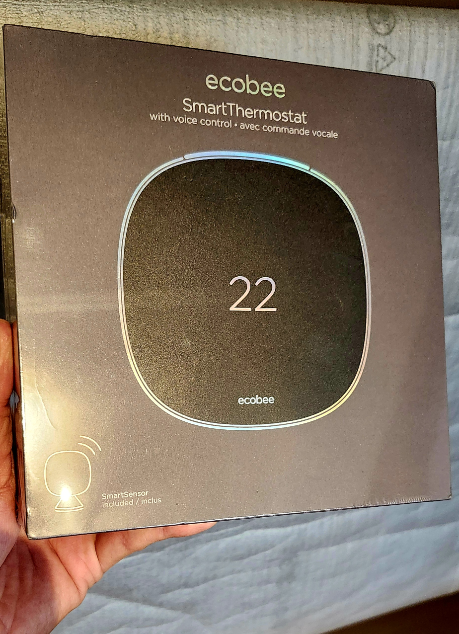 Ecobee Smart Thermostat with Voice Control - New in Box