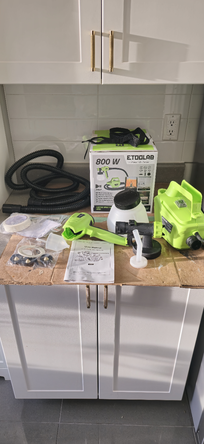 ETOOLAB 800W Electric Spray Paint Gun AP501 - photo 2