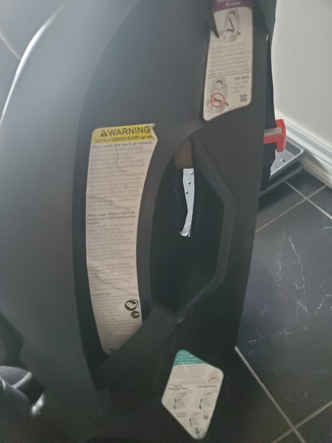 Evenflo car seat