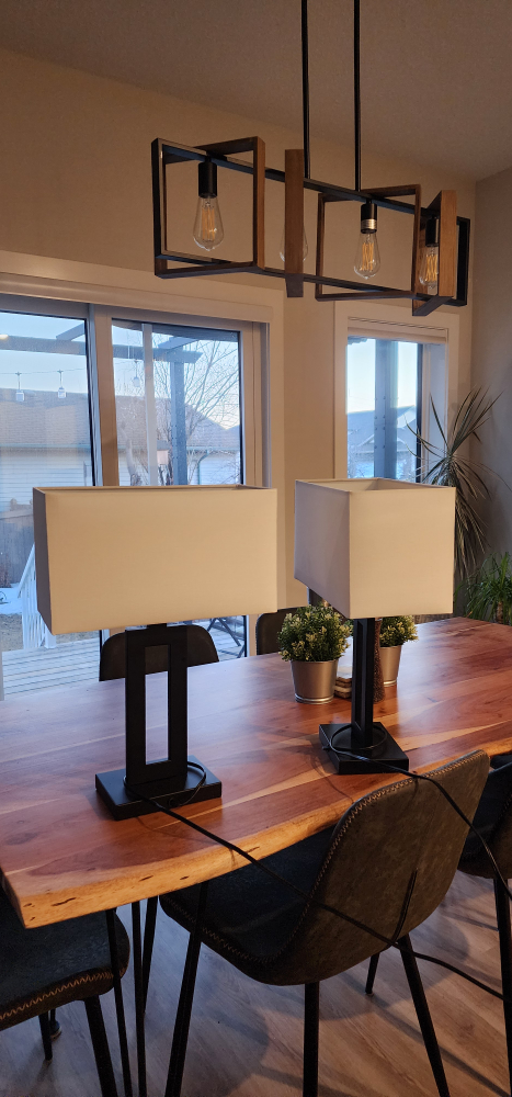 Pair of Modern Table Lamps