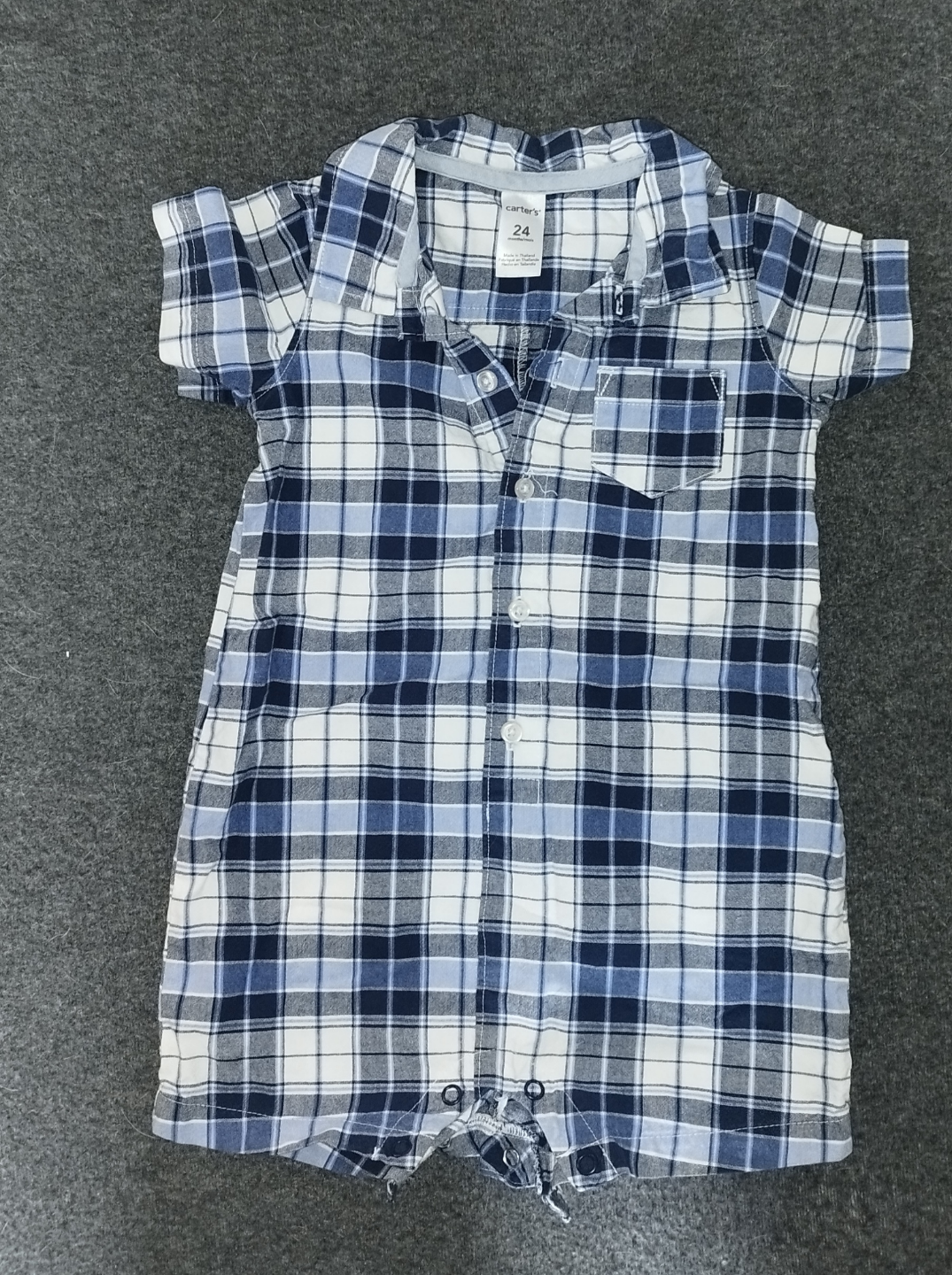 5 Carter Summer Onesies - 24 months - photo 2