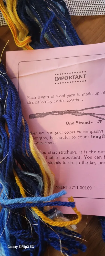 Creative Accents Needlepoint Kit - Night Moon 💚 image indicator(4)