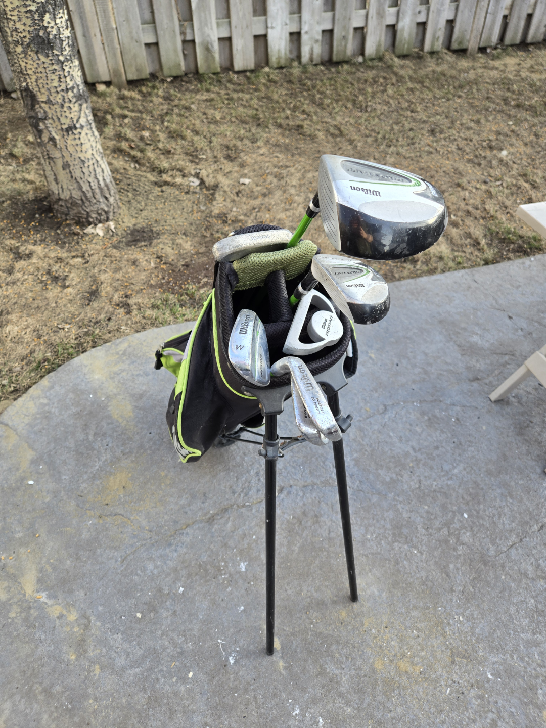 Junior Golf Club Set with Stand Bag - photo 2