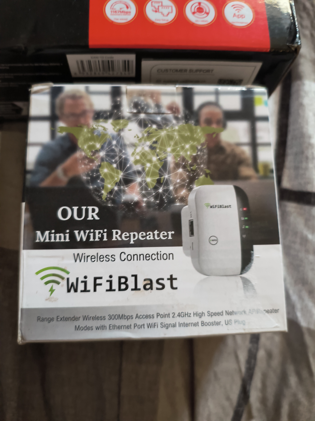 WiFiBlast Mini WiFi Repeater - Range Extender