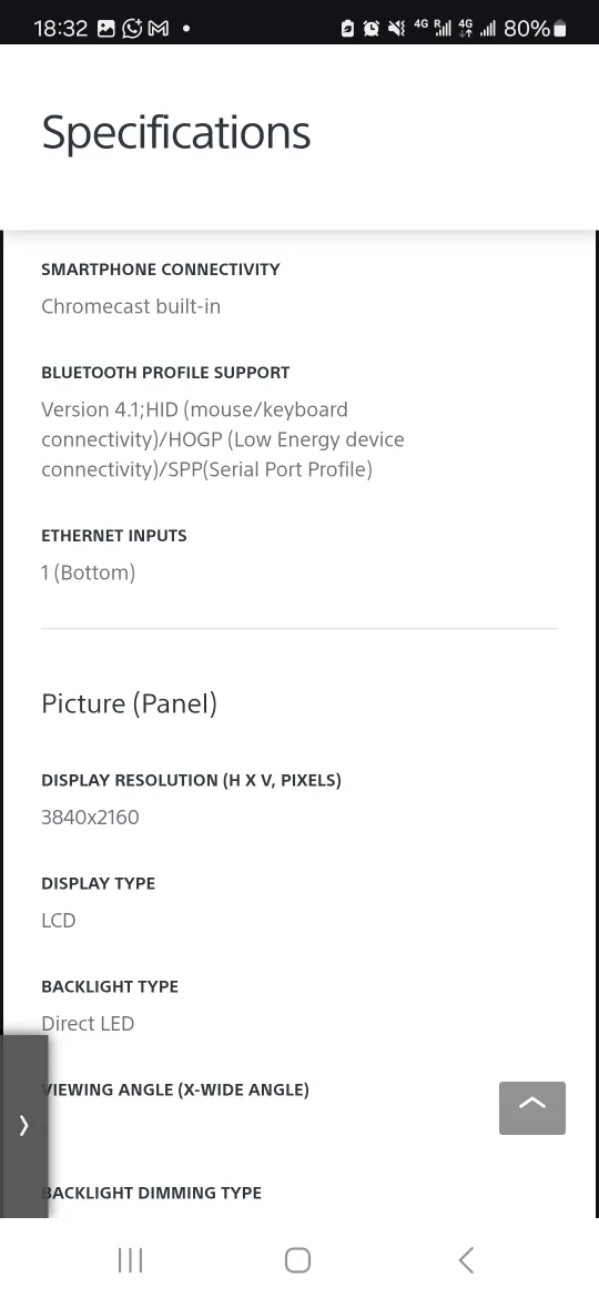 💚Sony 65 inch 4K Ultra HD Smart TV - 2018 Model image indicator(7)