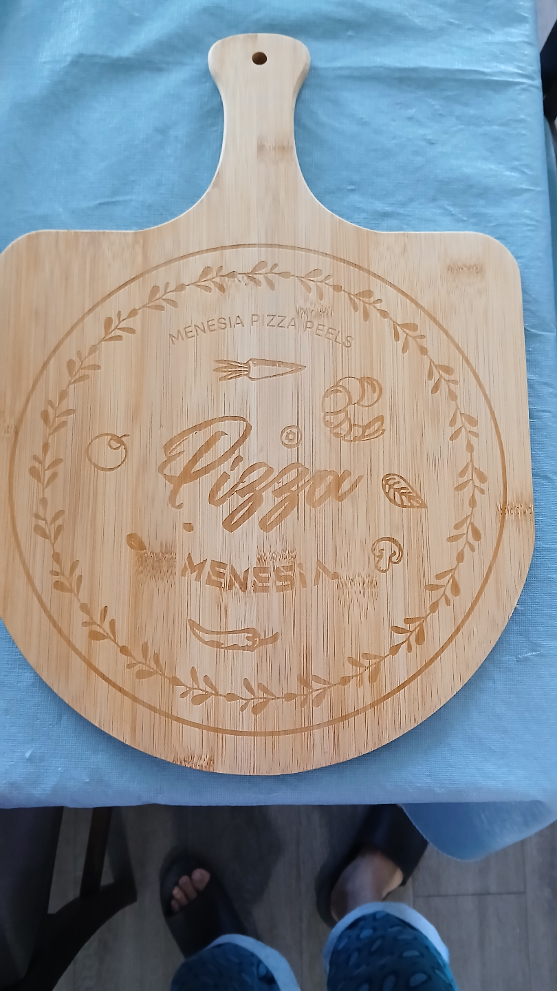 Menesia Pizza Peel - Bamboo Pizza Paddle - photo 3