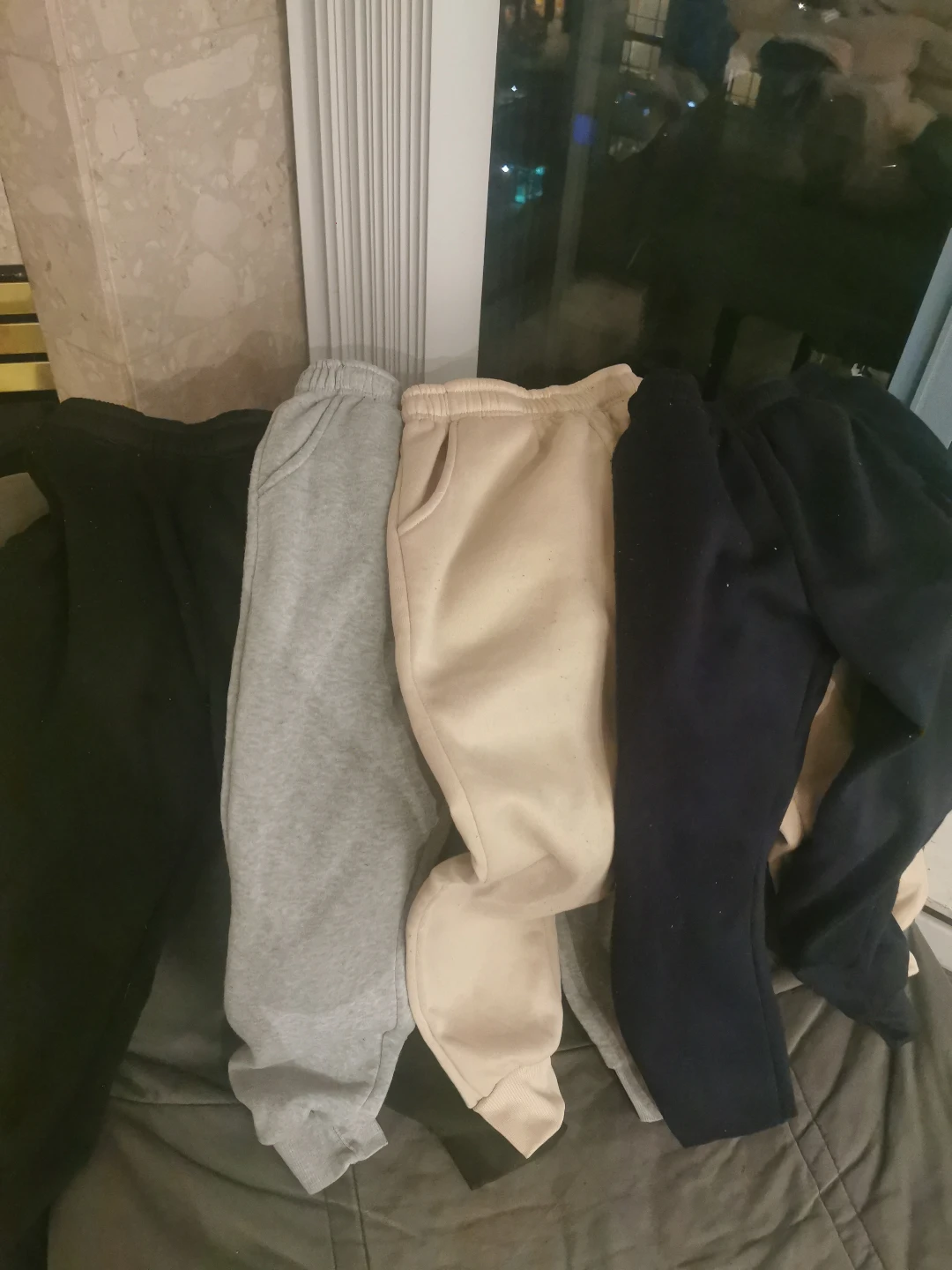 Kids' Blue Camo Fleece Robe joggers & thermal shirt and pants - photo 4