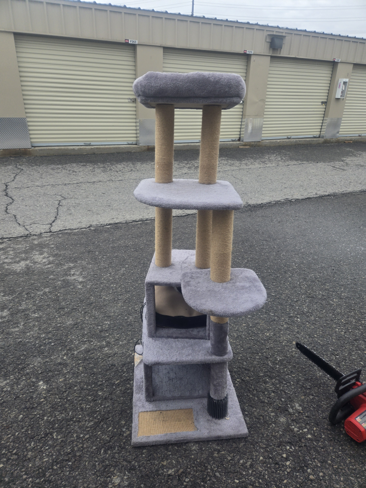Grey Cat Tree
