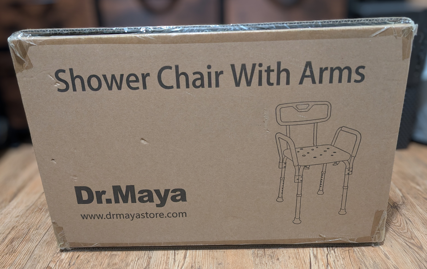 New in box Dr. Maya Shower Chair with Arms