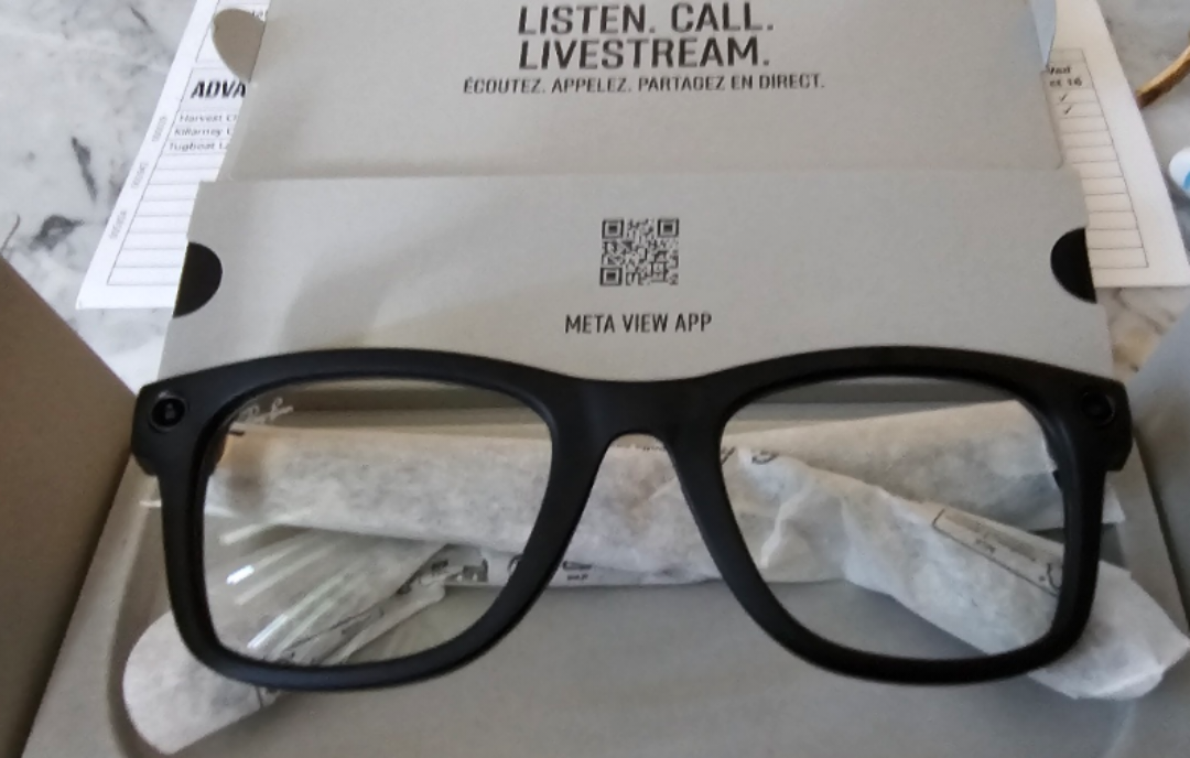 Ray-Ban x Meta Wayfarer Smart Glasses - Matte Black - photo 2
