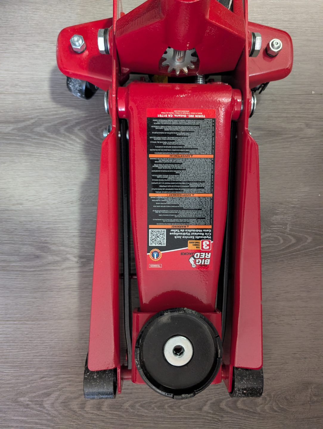 Big Red 3 Ton Hydraulic Service Jack - photo 2