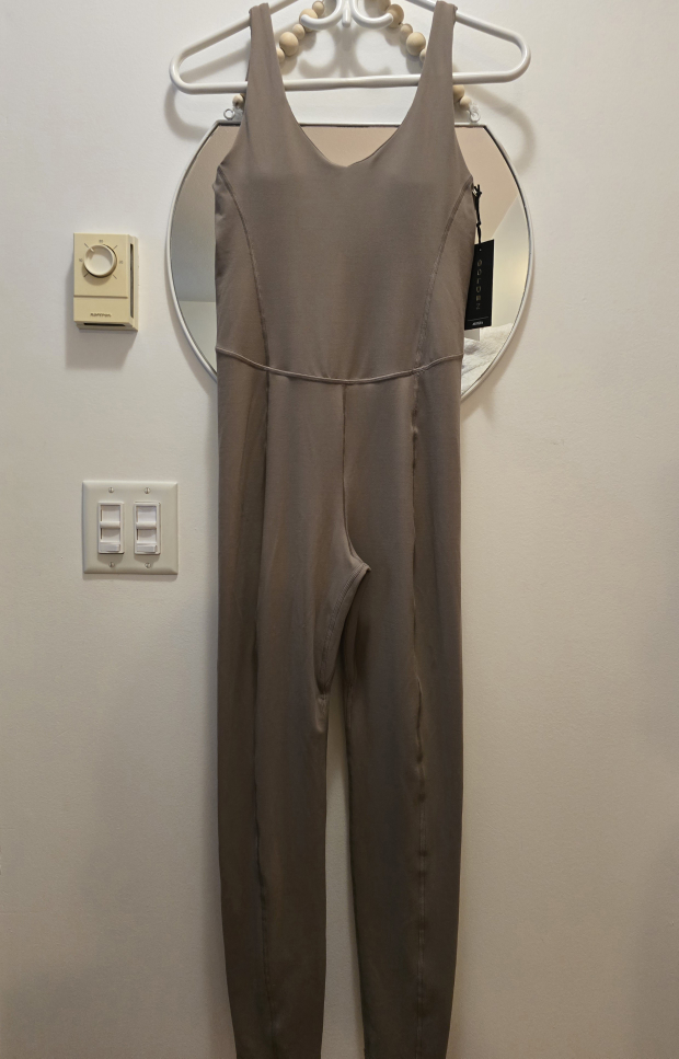 Aritzia Golden Jumpsuit - Size M - Chrome