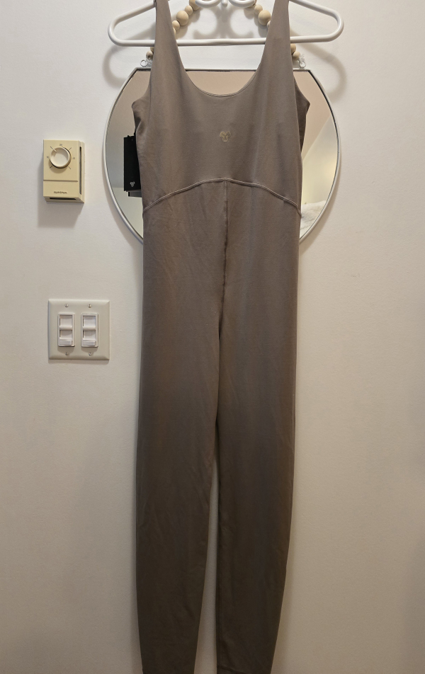 Aritzia Golden Jumpsuit - Size M - Chrome - photo 4