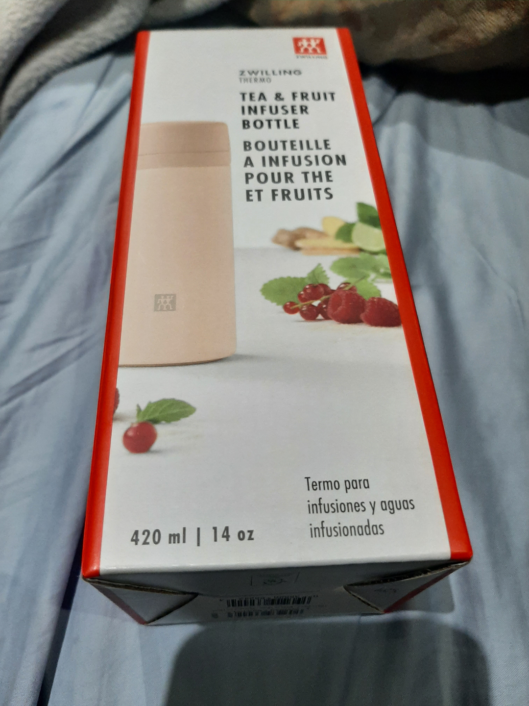 Zwilling Thermo Tea & Fruit Infuser Bottle - 420ml/14oz