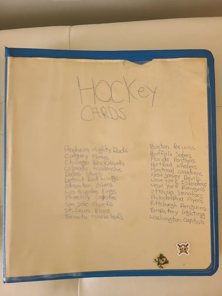 🇨🇦 Hockey 🏒  and Baseball ⚾️ card Albums - best offer image indicator(4)