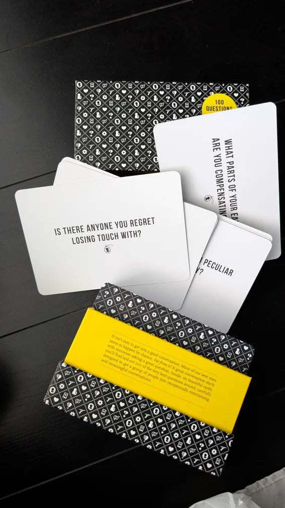 100 Questions Conversation Toolkit Card Game image indicator(2)