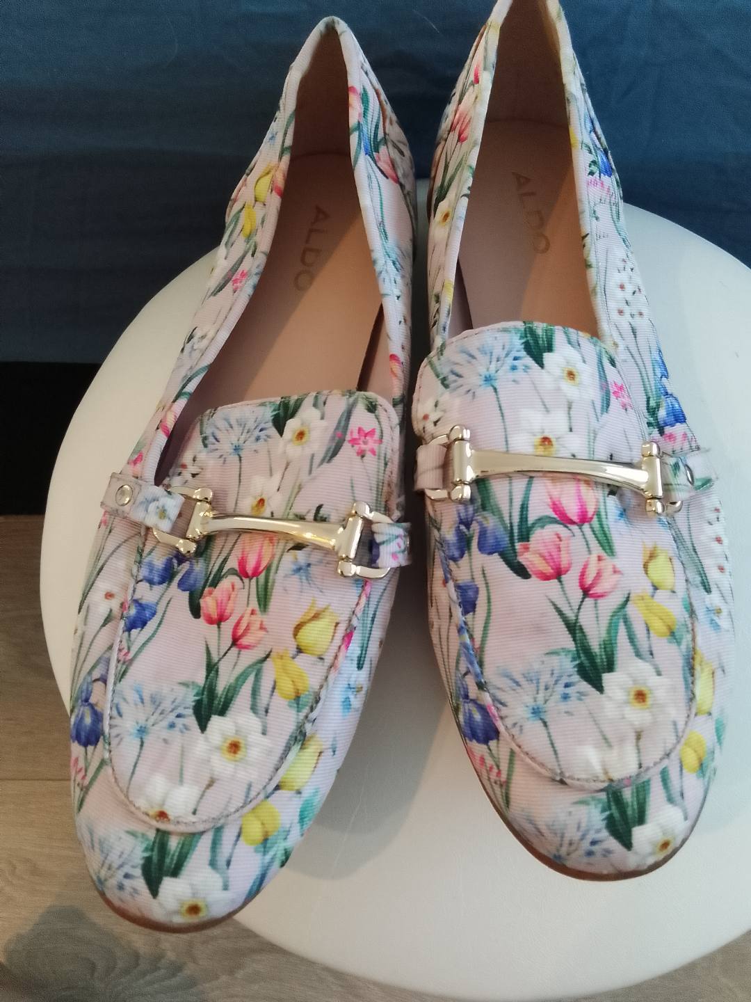 ALDO Women's Floral Loafer Flats