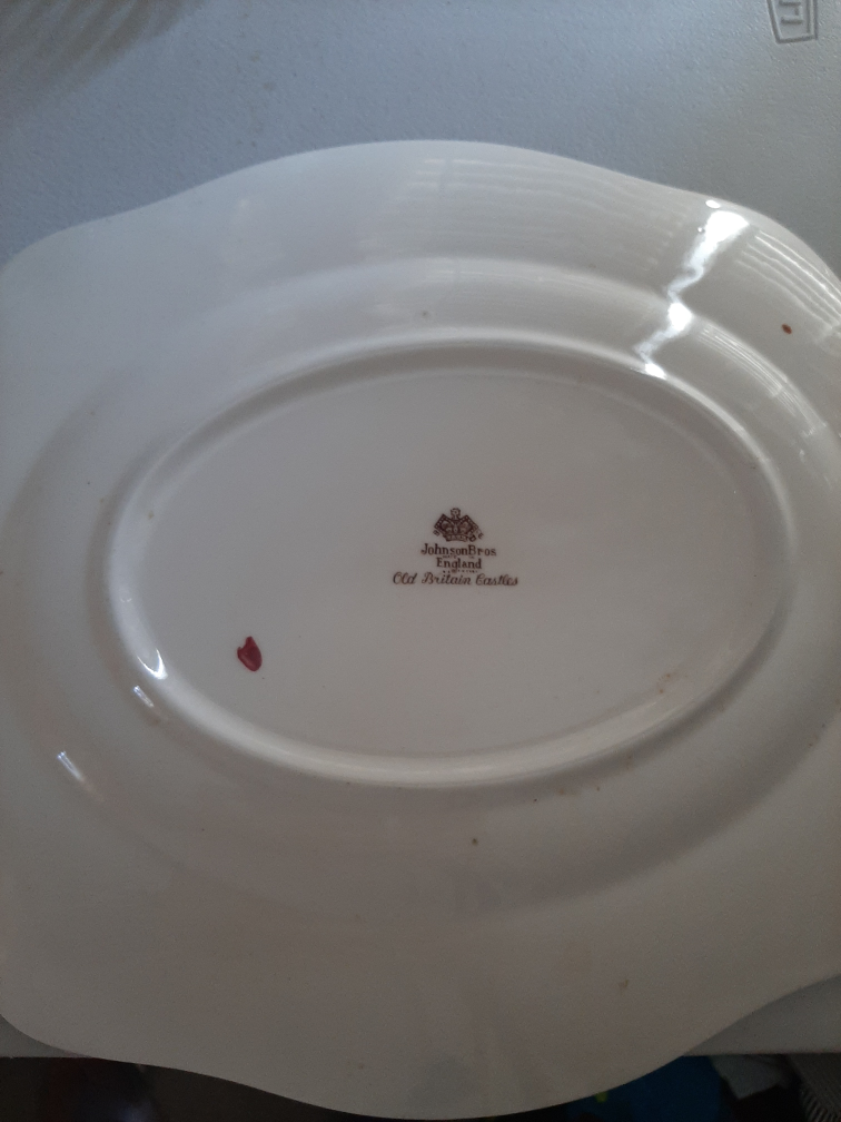 Johnson Brothers Old Britain Castles Oval Serving Platter - photo 2