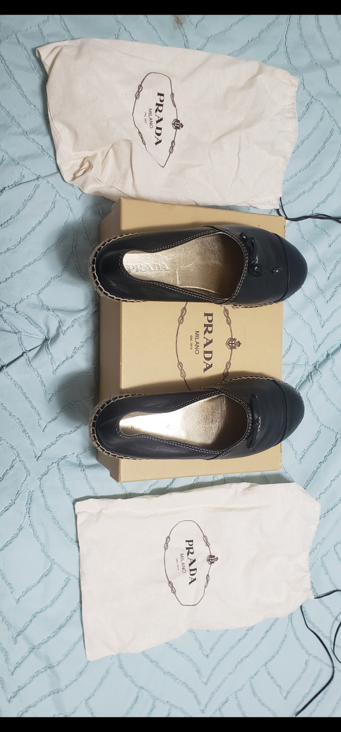 Prada flat espadrille 37.5 - photo 3