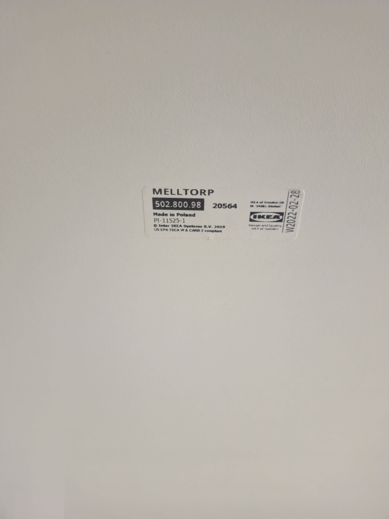 IKEA MELLTORP White Square Table (75cm×75cm) - photo 3