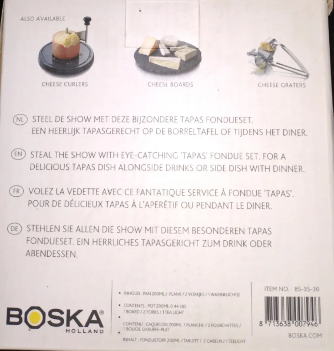 Boska Tapas Fondue Set - Pro Collection 🧡 image indicator(5)