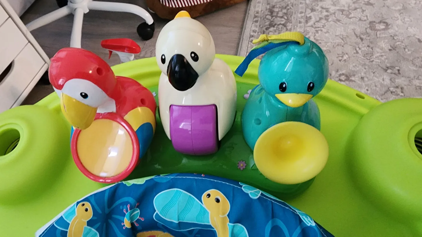 Evenflo ExerSaucer Tropical Rainforest Play Station image indicator(4)