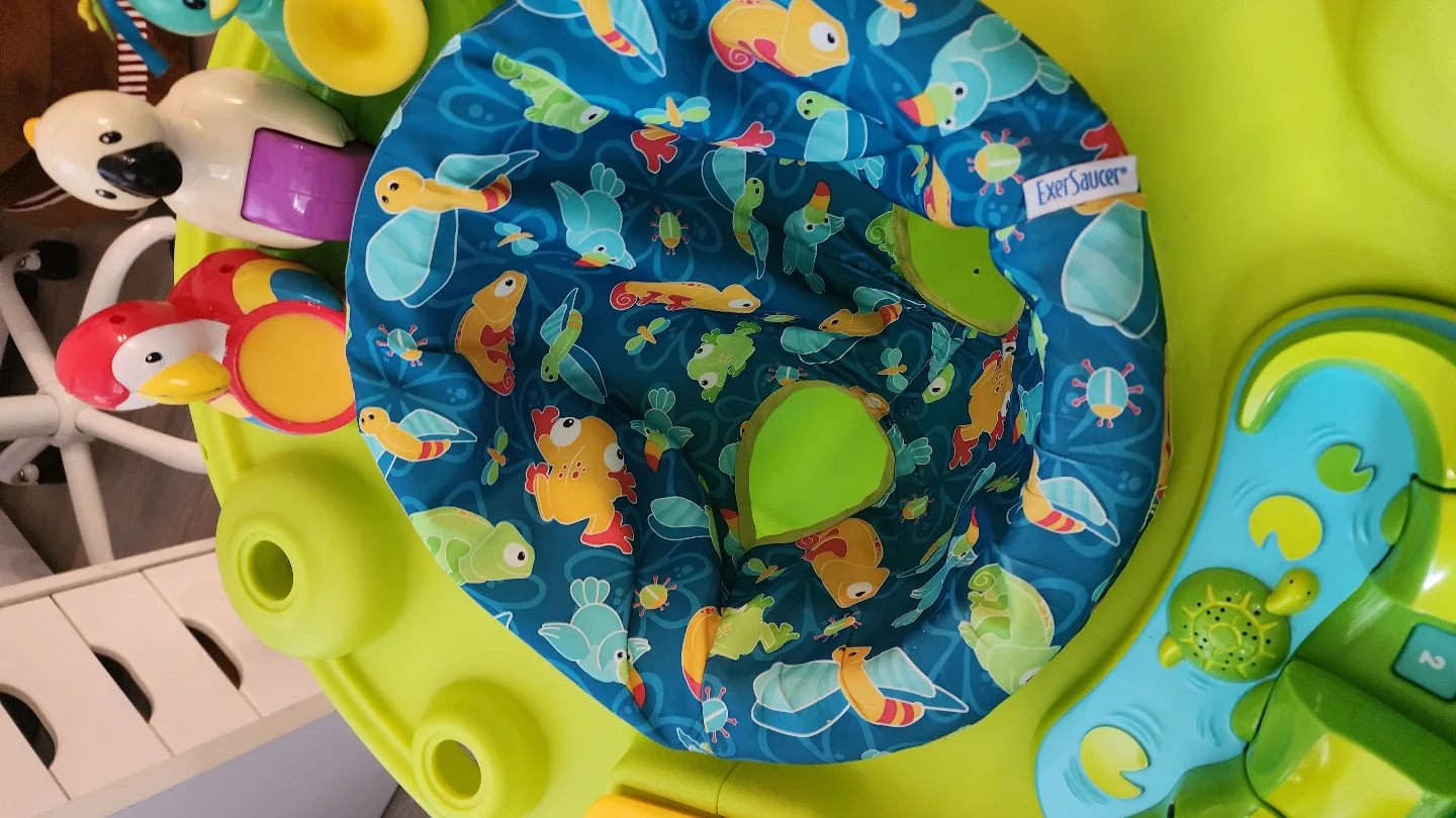 Evenflo ExerSaucer Tropical Rainforest Play Station image indicator(5)