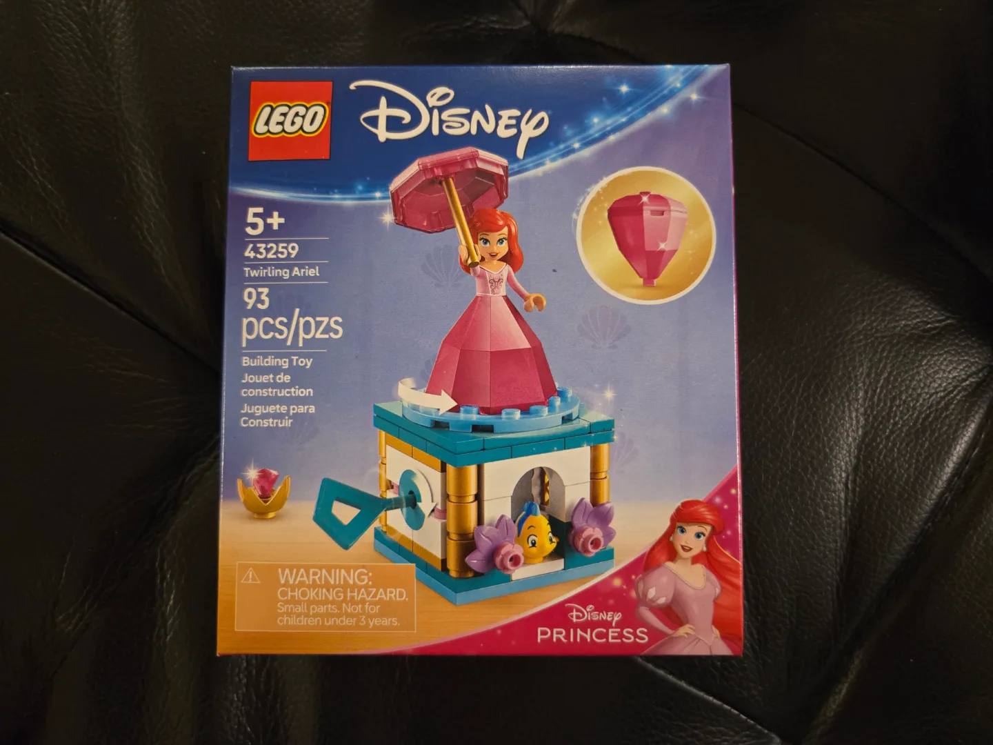 LEGO Disney Princess Ariel's Twirling Palace 43259 - New in Box thumbnail