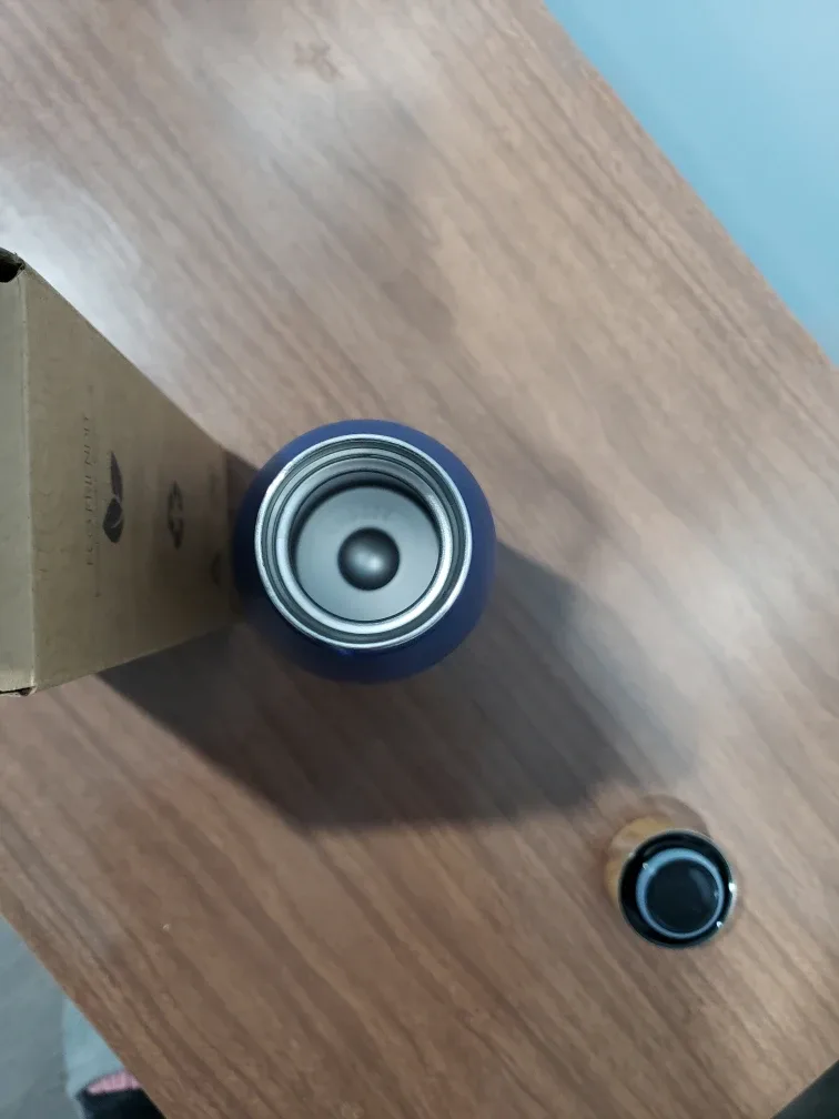 New! Insulated Stainless Steel Water Bottle - Dark Blue image indicator(2)