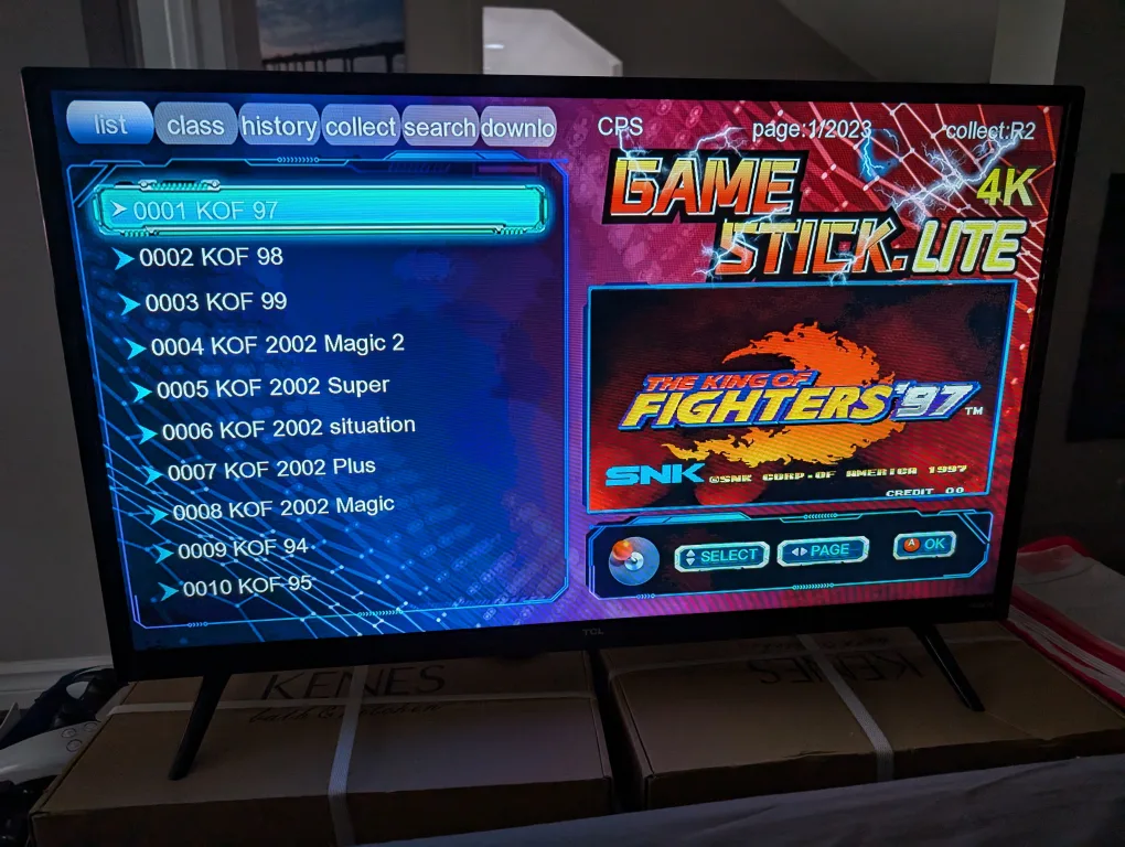 Game Stick Lite 4K Retro Gaming System - 2 Wireless Controllers image indicator(5)