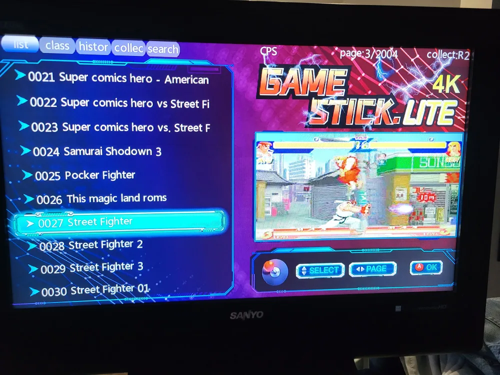 Game Stick Lite 4K Retro Gaming System - 2 Wireless Controllers image indicator(8)