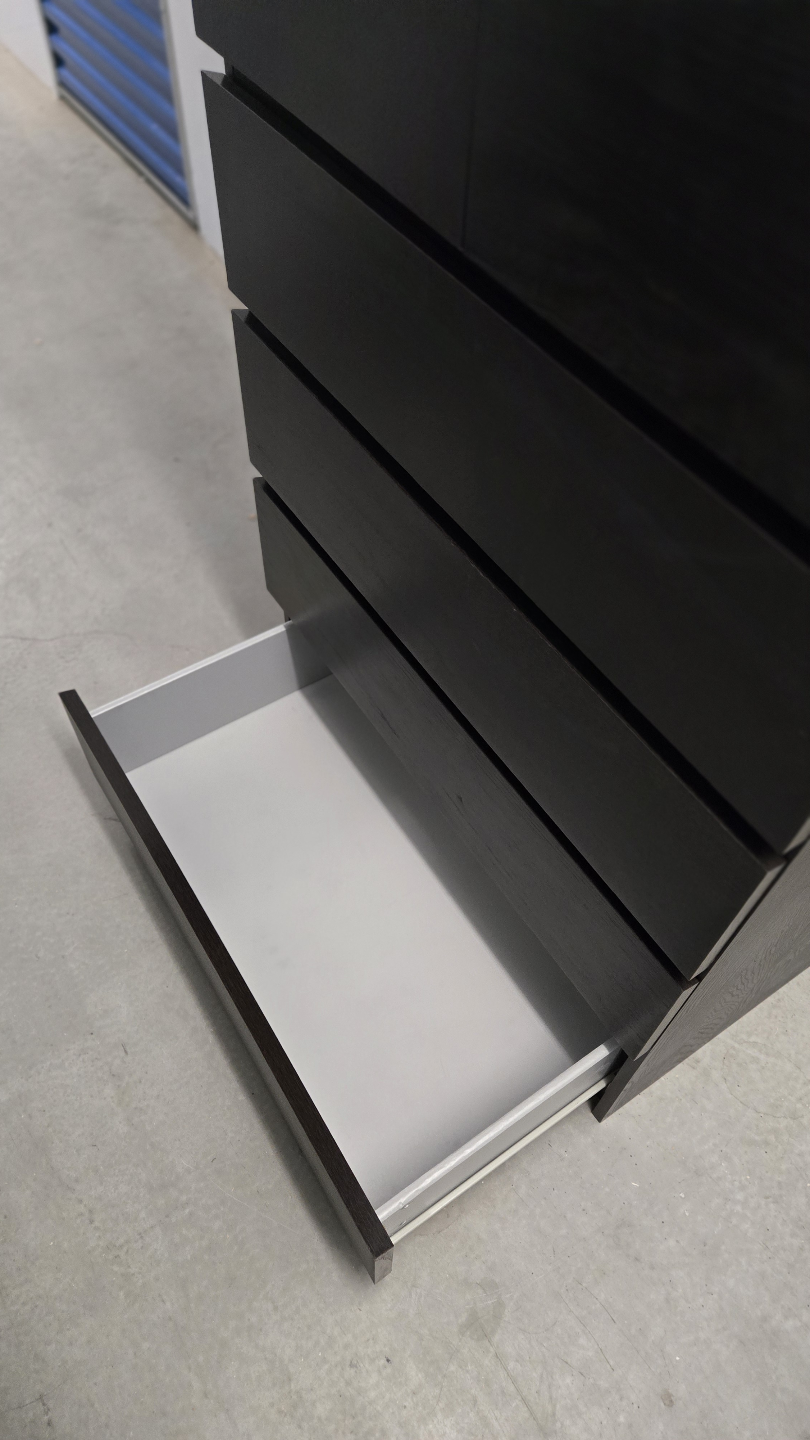 IKEA MALM 5-drawer Chest - Black-Brown - photo 5