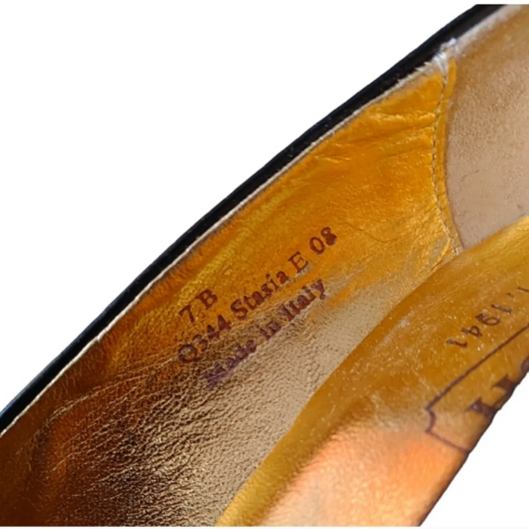 Coach Black Patent Leather Heels image indicator(7)