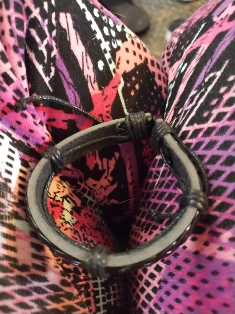 Black Leather Bracelet image indicator(2)