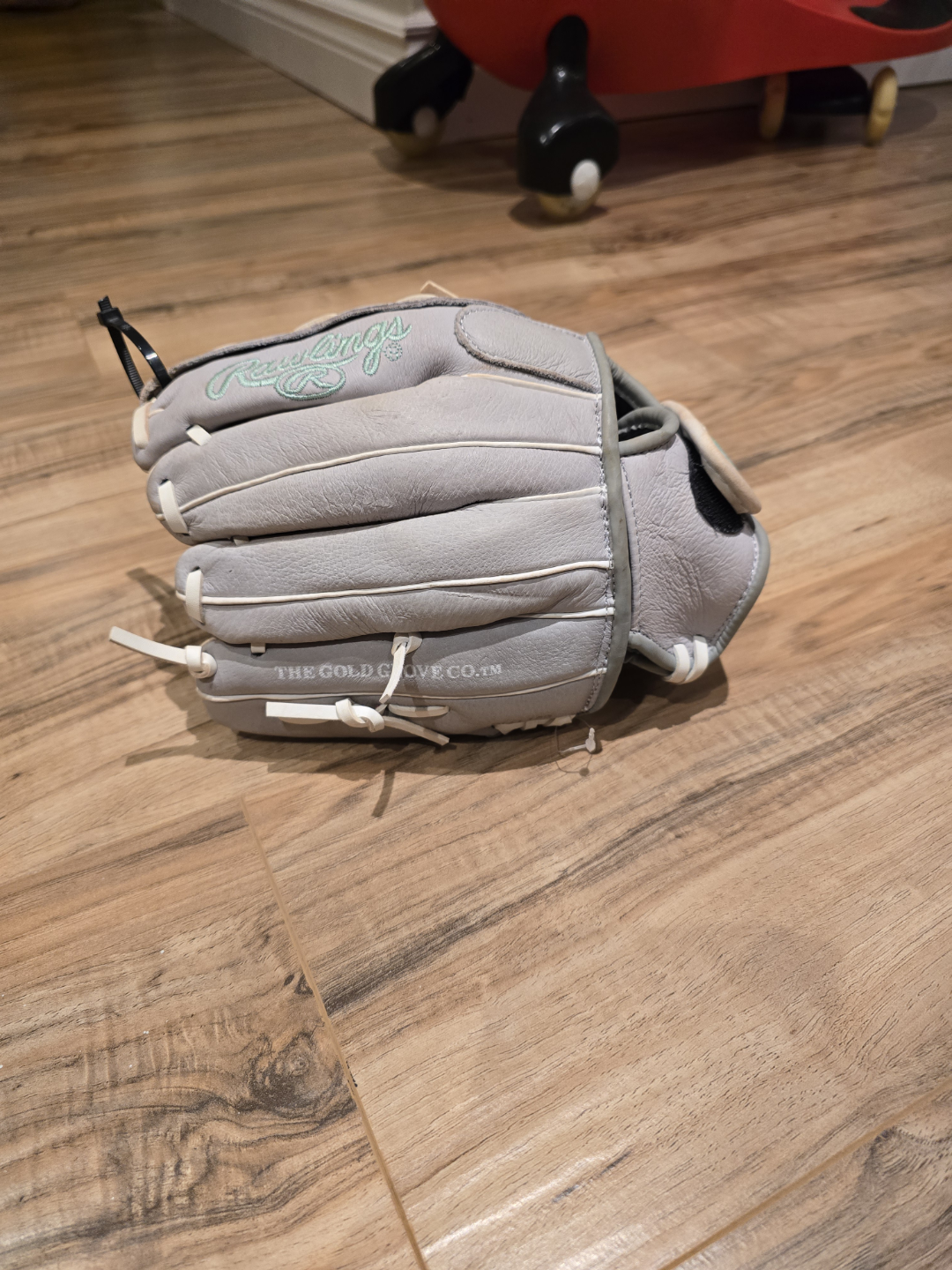 Kids Rawlings Liberty Ash Gray Baseball Glove - photo 3