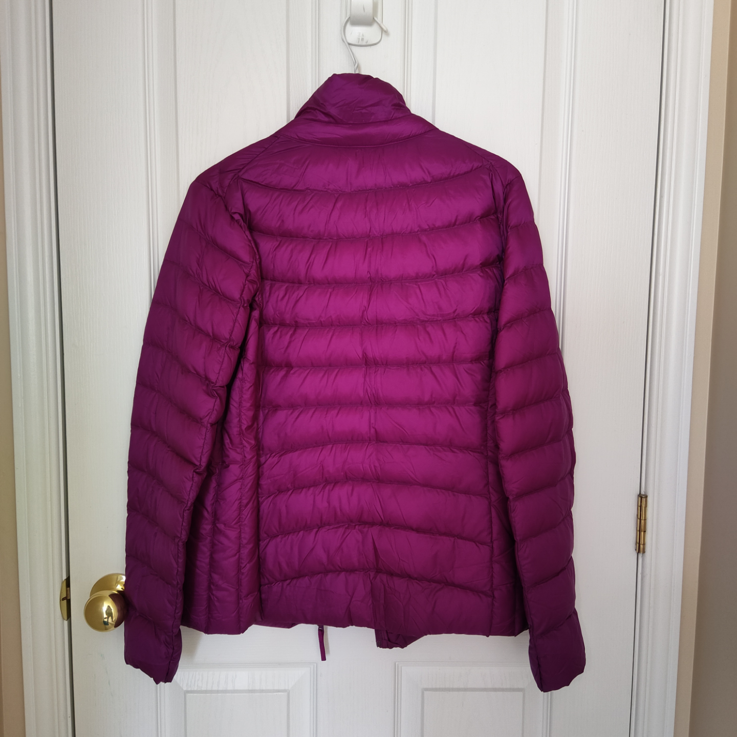 Uniqlo Ultra Light Down Jacket - Purple - Size Large - photo 2