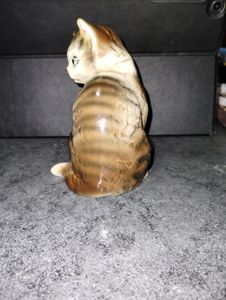 Vintage Ceramic Kitten Figurine - photo 3