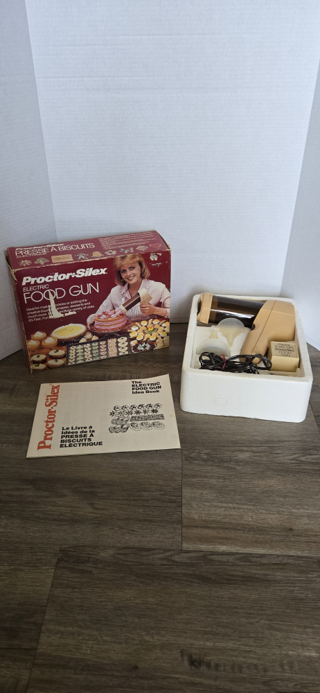 Vintage Proctor-Silex Electric Food Gun#Freecycle