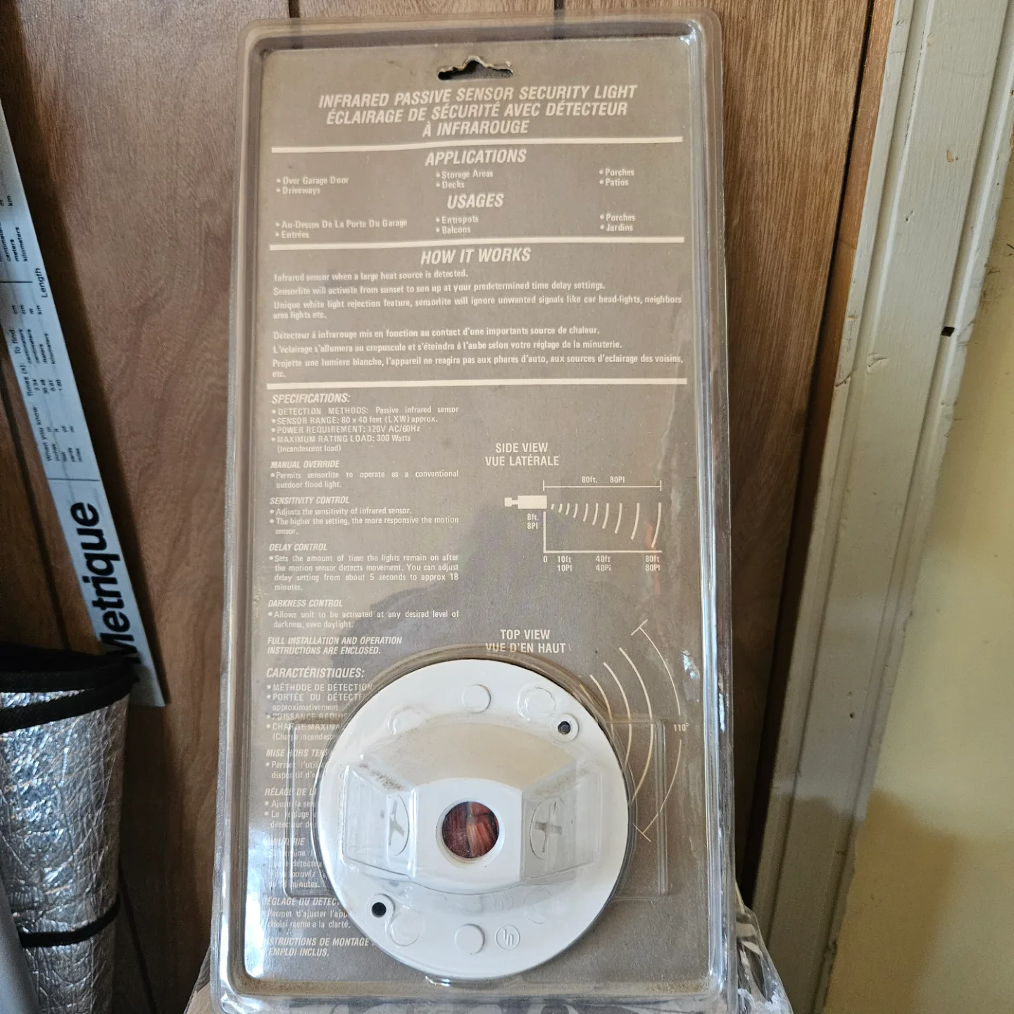 Infrared Sensor Security Light image indicator(2)