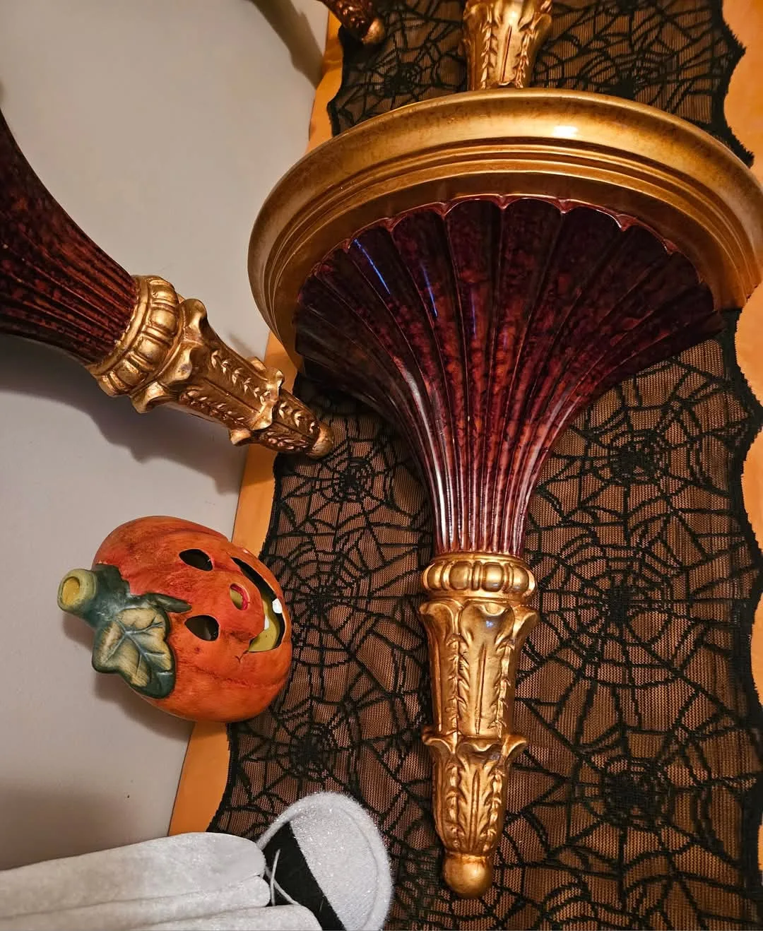 XL Vintage Wall Mount Sconce Shelves/Wall Corbels image indicator(6)