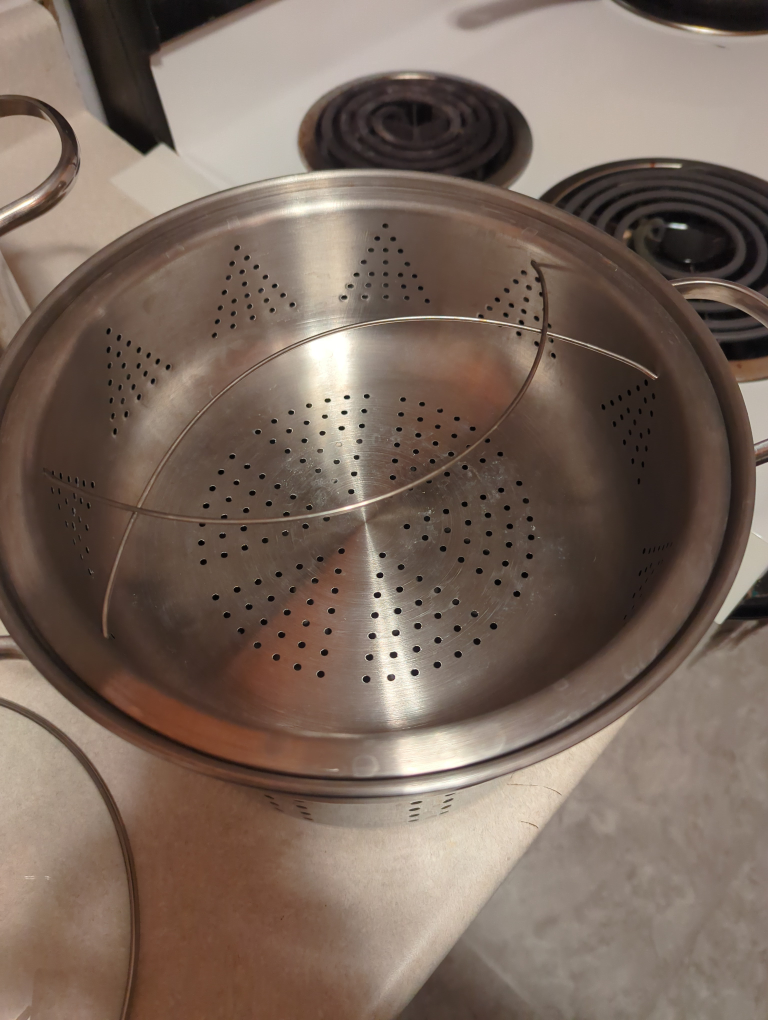 Stainless Steel Steamer Pot with Lid - photo 4